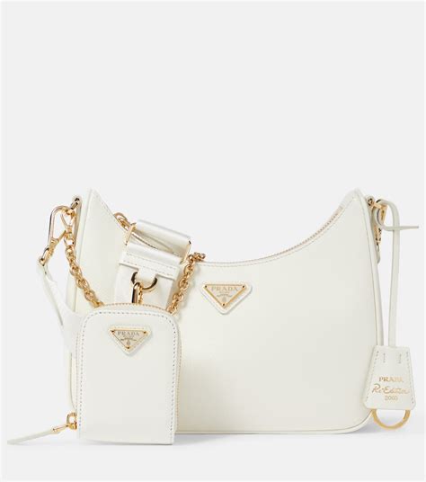 prada shoulder bag white|prada outlet shoulder.